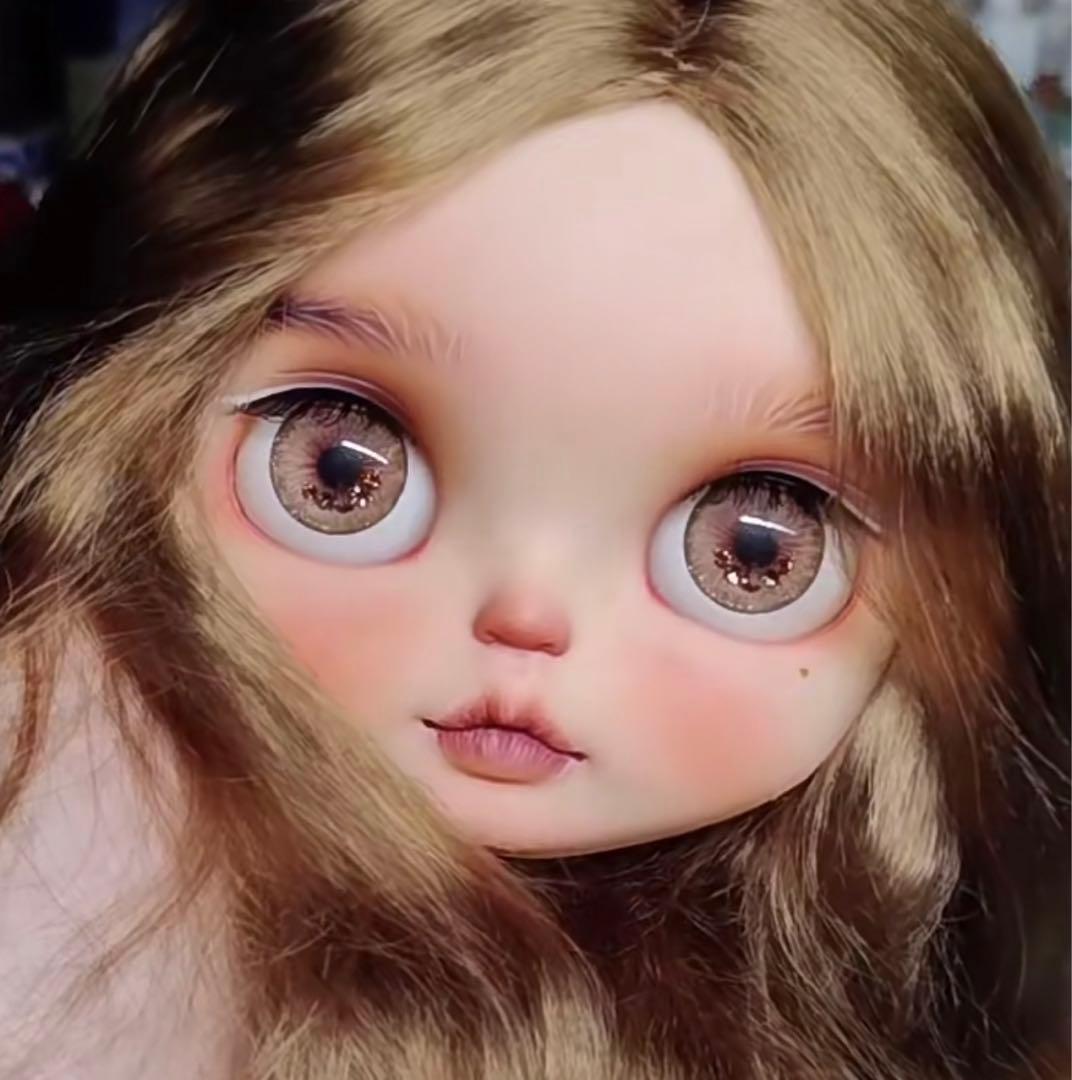 カスタムブライス かわいい 人形 作家様 おとなしい 個性的 凪 フルセット
