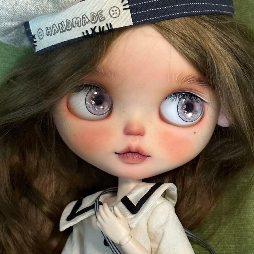 カスタムブライス かわいい 人形 作家様 おとなしい 個性的 凪 フルセット