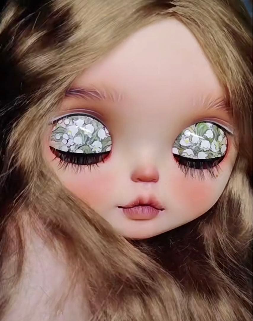 カスタムブライス かわいい 人形 作家様 おとなしい 個性的 凪 フルセット