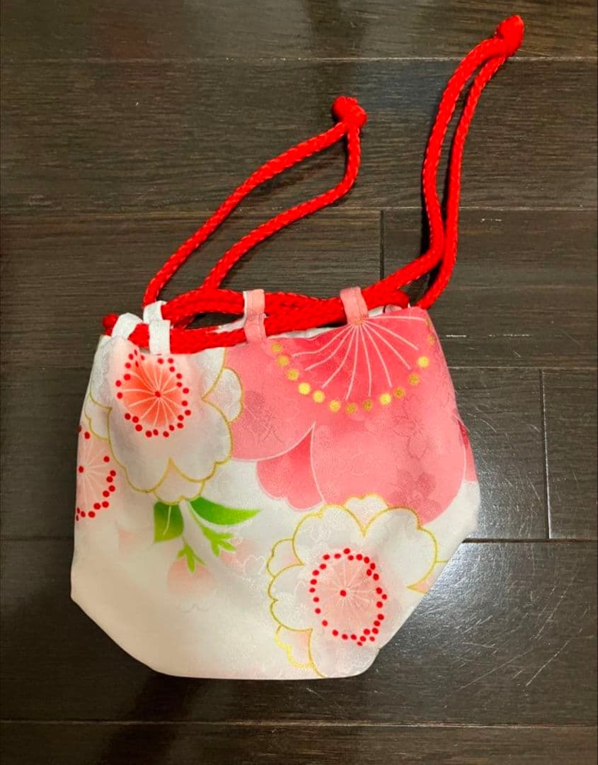 京都花ひめ　3歳 七五三　女の子　 被布セット 9点