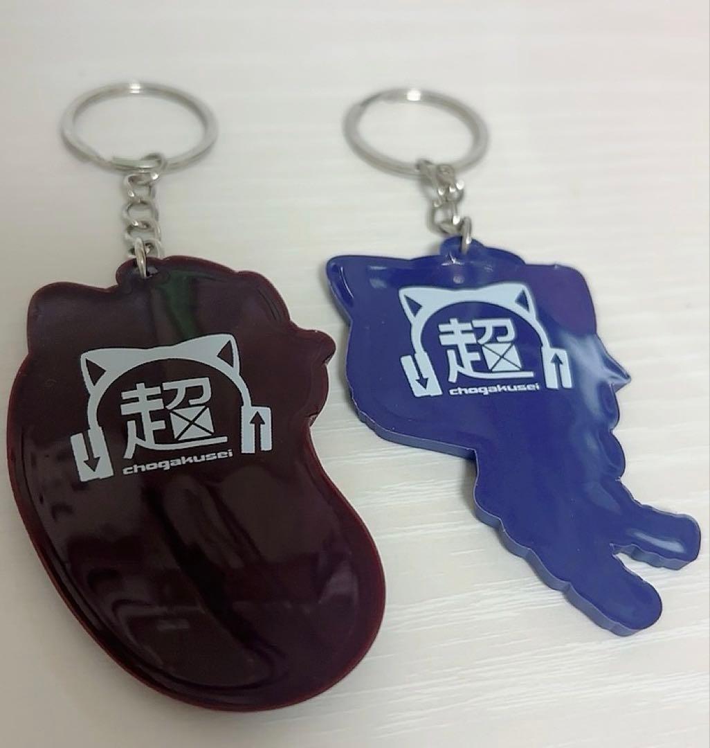 超学生 直筆サイン入りポスカ&ラバーストラップ