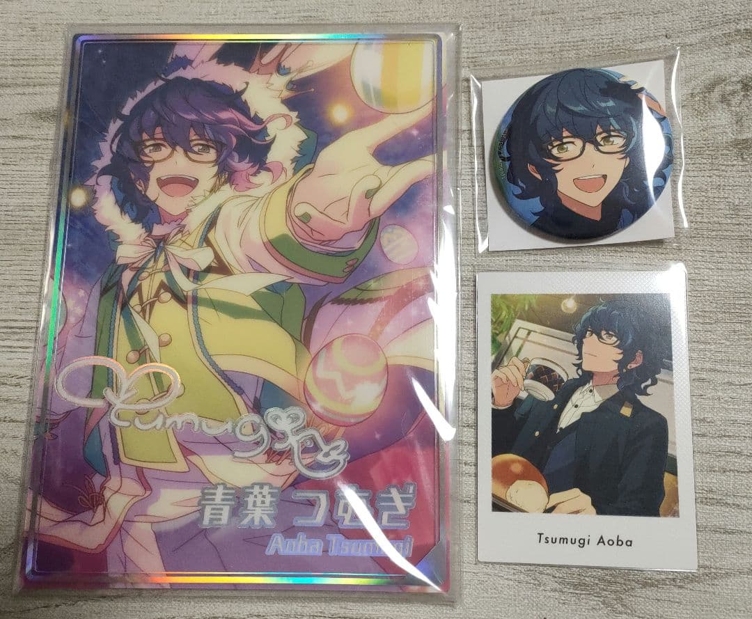 あんスタ 青葉つむぎ ポートレート 缶バッジ ぱしゃっつ - メルカリ