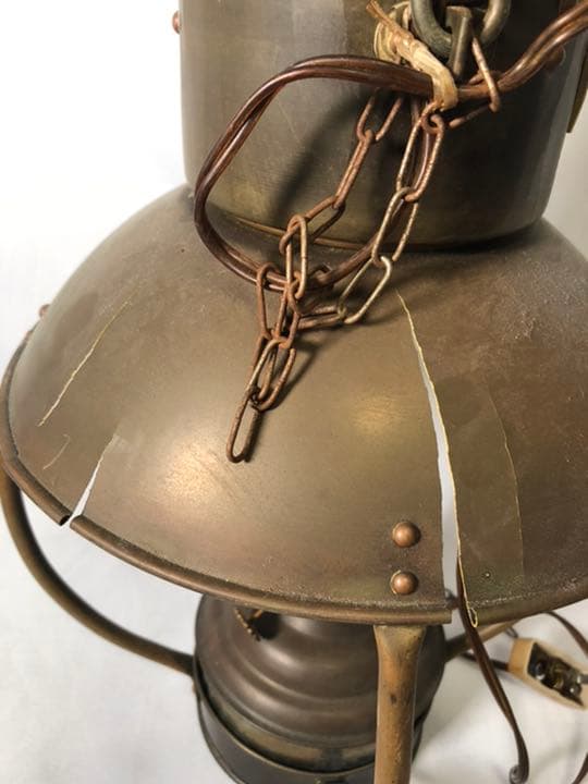 アンティーク　オイルランタン シップランプ 船灯