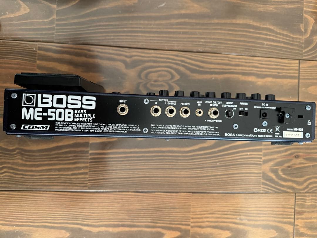 BOSS ME-50B ベースマルチエフェクター