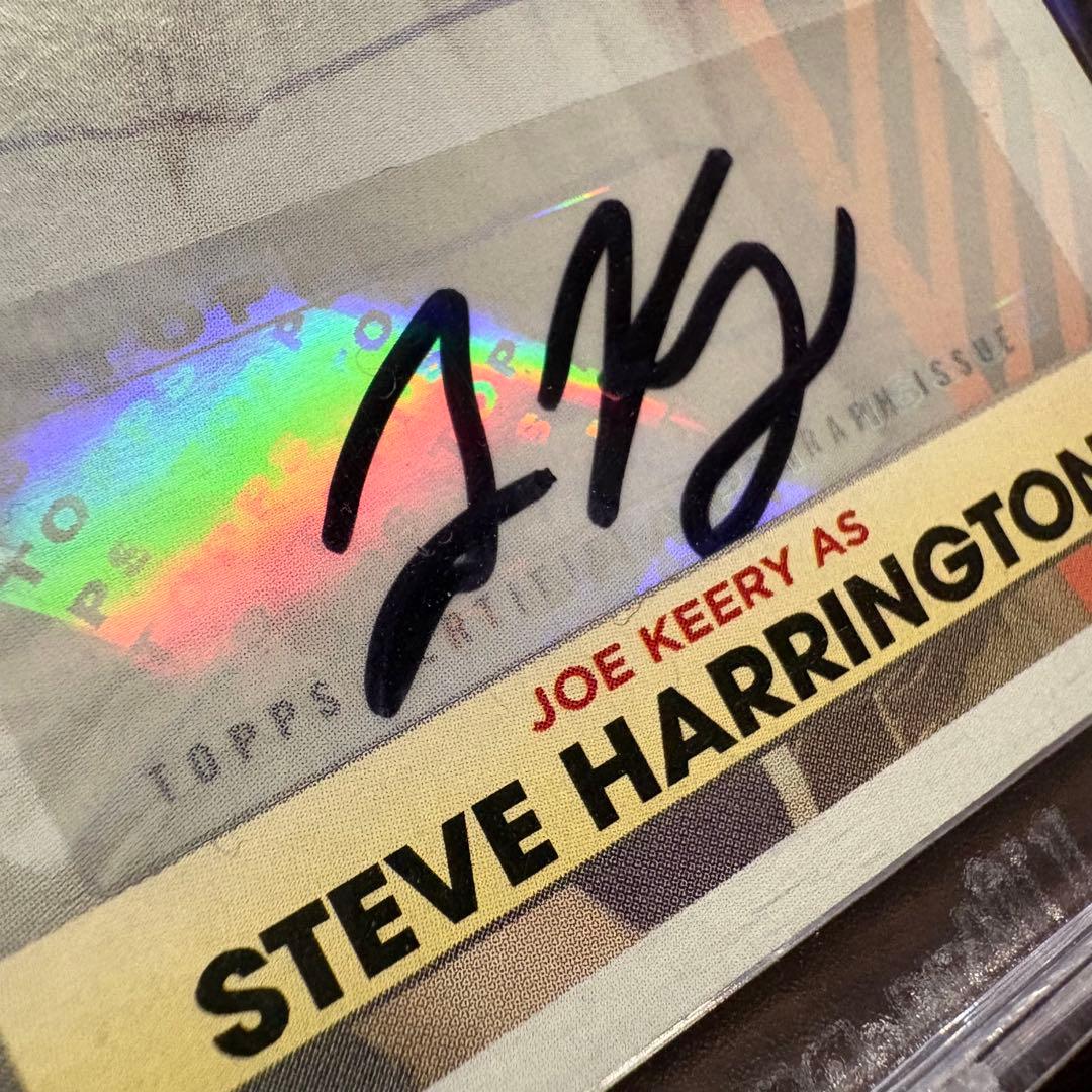 Topps Stranger Things スティーブ サイン入り