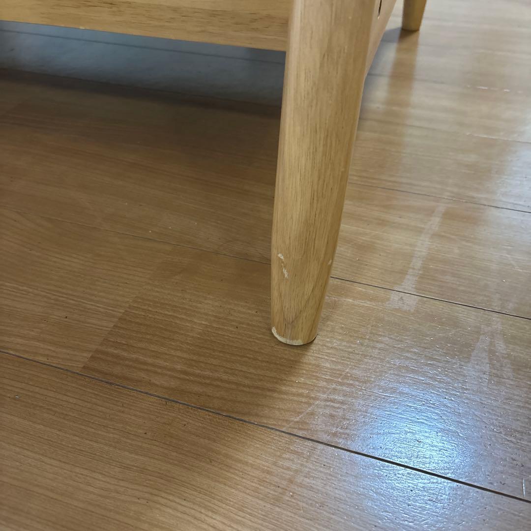 ニトリ ソファ 2人掛け 布張り 木製フレーム d4042