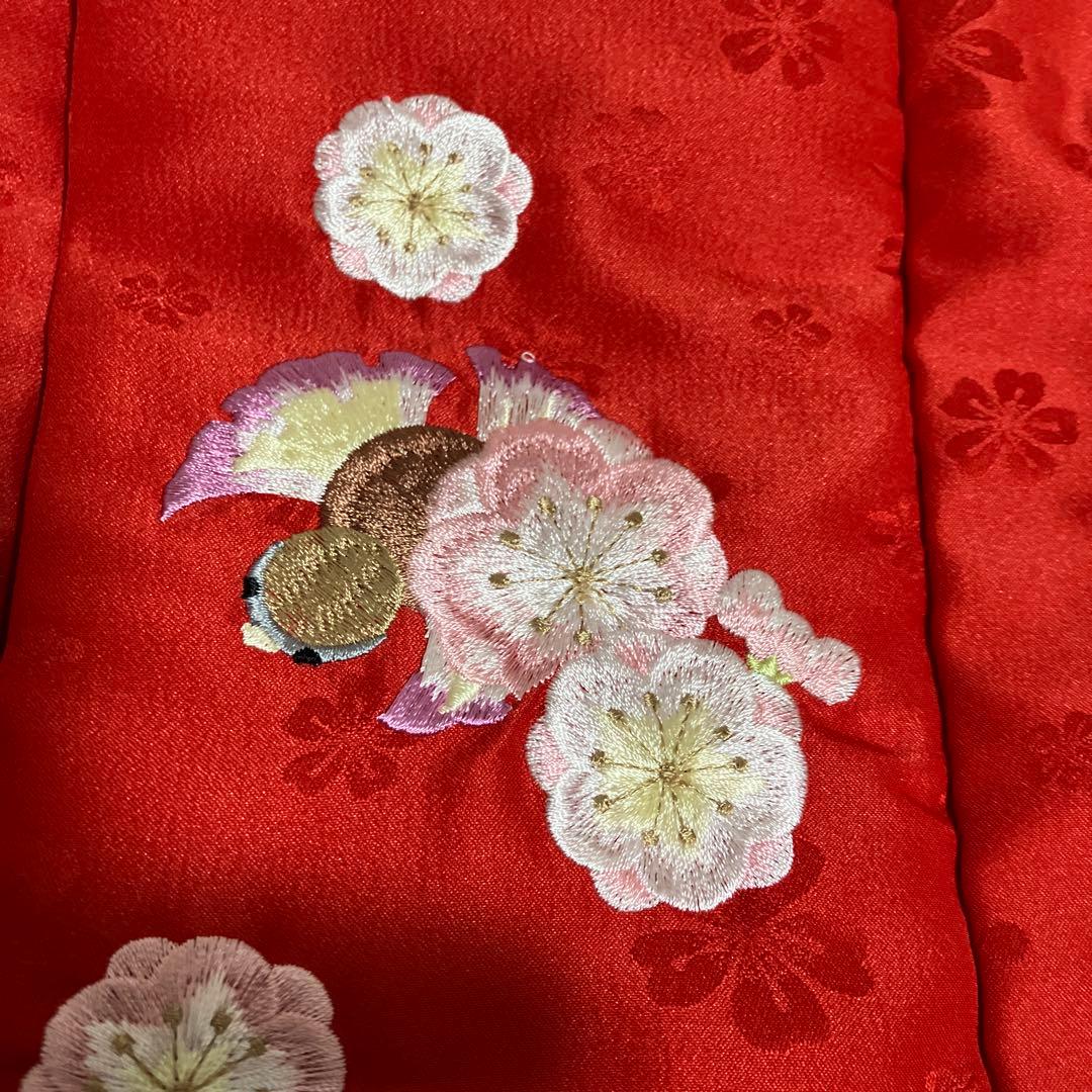 小町kid 七五三　三歳女の子着物　 被布　着物　草履　足袋　バッグ　髪飾