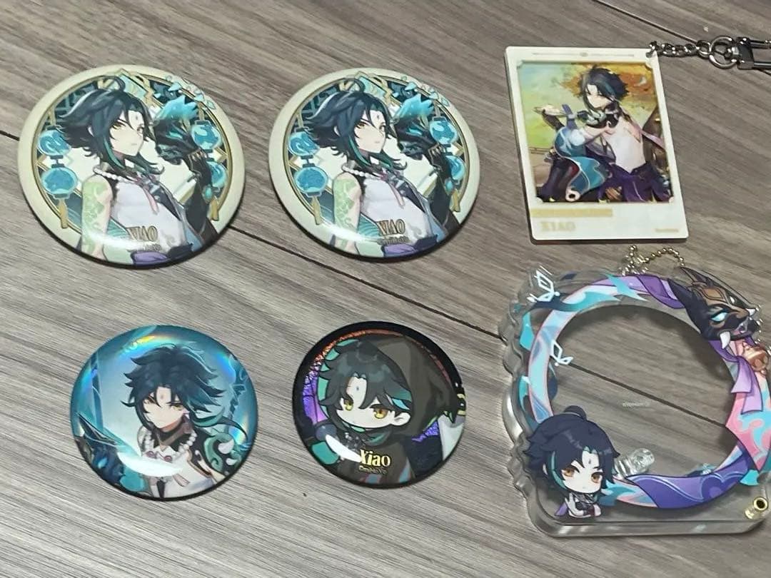 原神 魈 缶バッジ＆キーホルダー - メルカリ