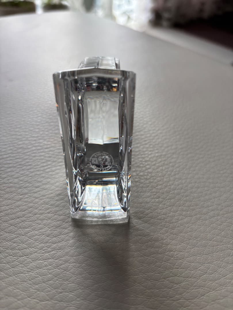 BACCARAT バカラ　置き時計　電池交換済みほぼ未使用