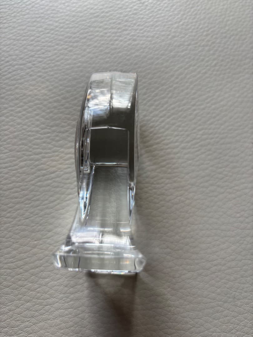 BACCARAT バカラ　置き時計　電池交換済みほぼ未使用