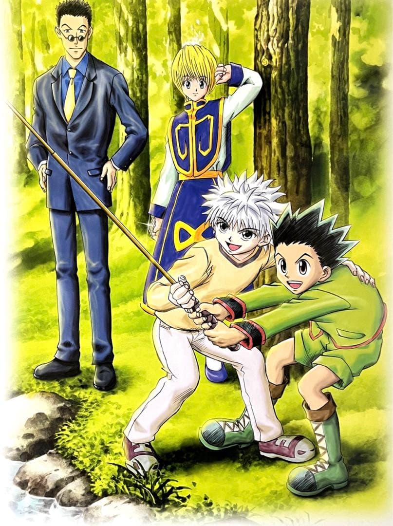 希少 初期 HUNTER×HUNTER 01年公式カレンダー ゴンクラピカキルア