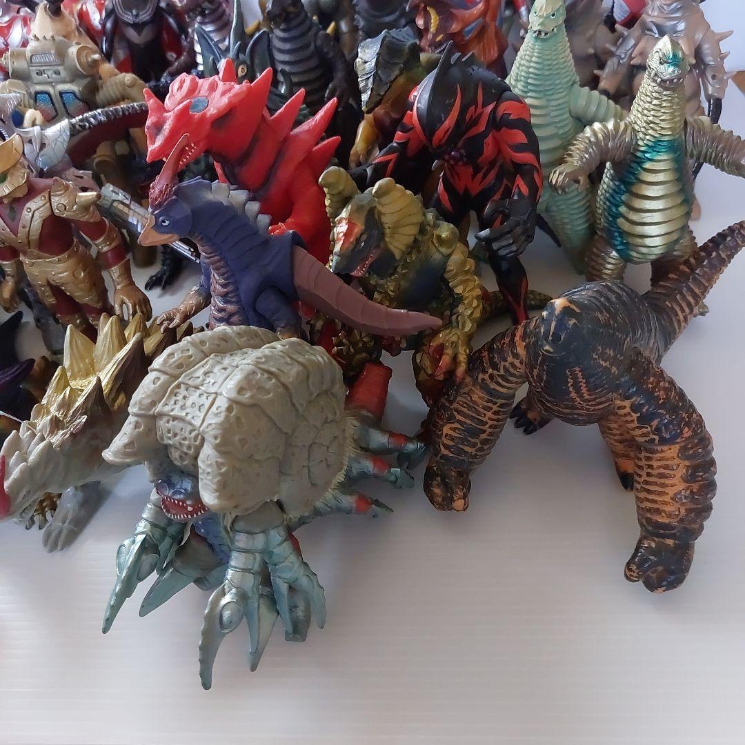 ウルトラ怪獣・ウルトラマン800シリーズ 計62体まとめ売り！当時物