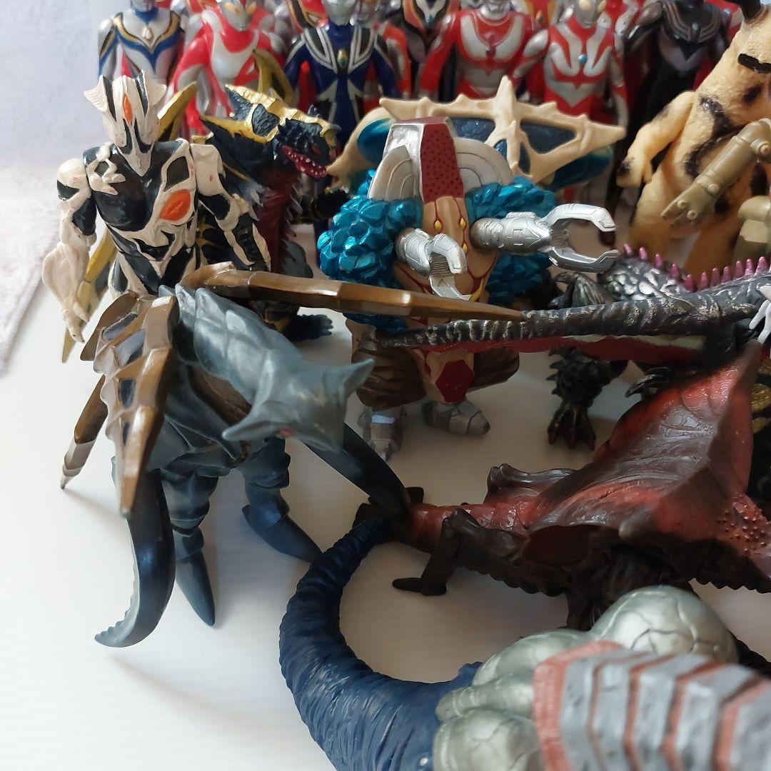 ウルトラ怪獣・ウルトラマン800シリーズ 計62体まとめ売り！当時物