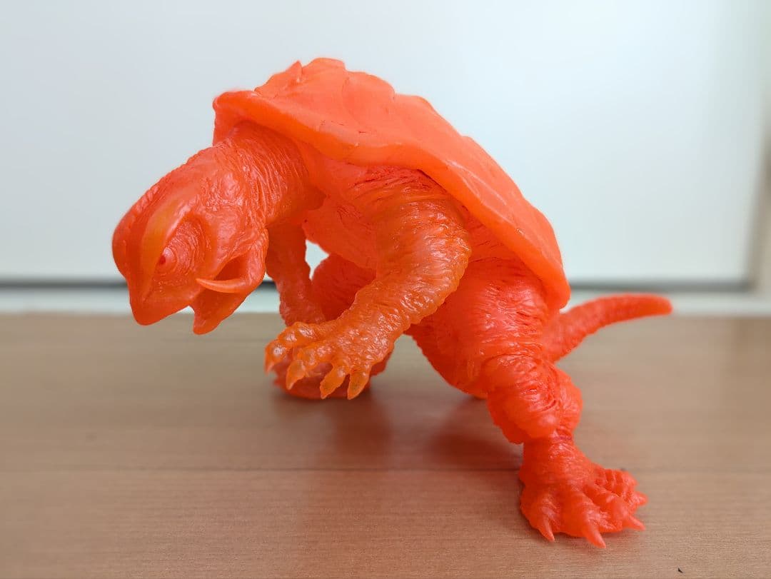 エクスプラス 平成大怪獣シリーズ ガメラ クリアオレンジ - メルカリ