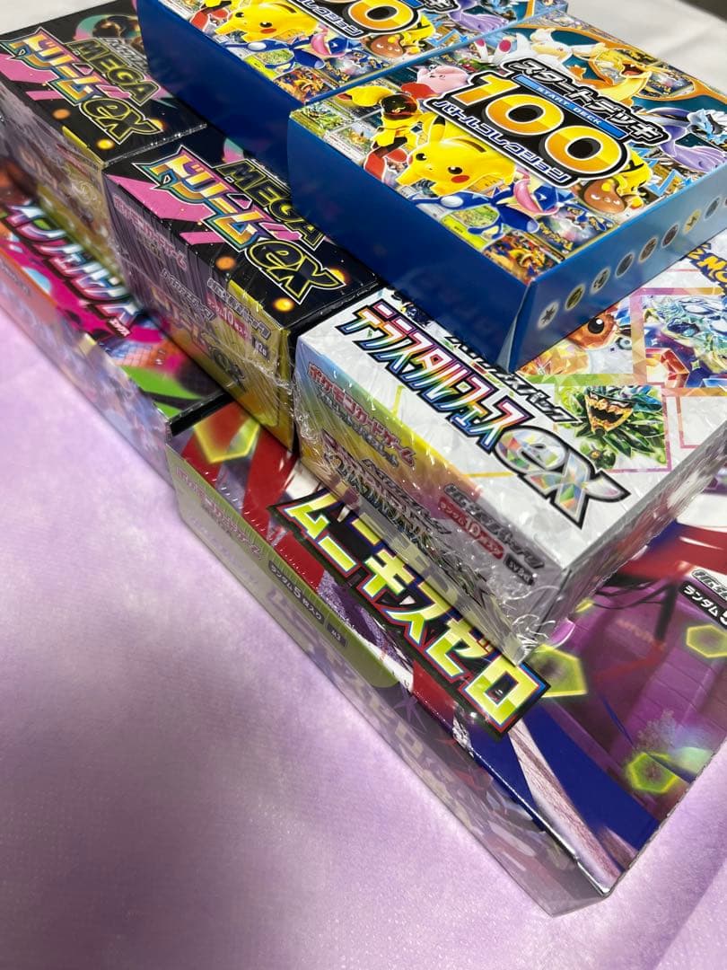 新品未開封シュリンク付き ポケモンカード5BOX＆スタートデッキ100 2BOX