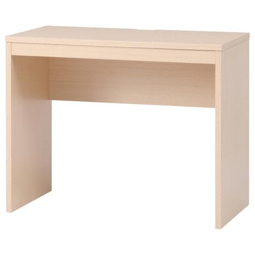 《新品・送料無料》シンプルデスク 幅90cm ナチュラル