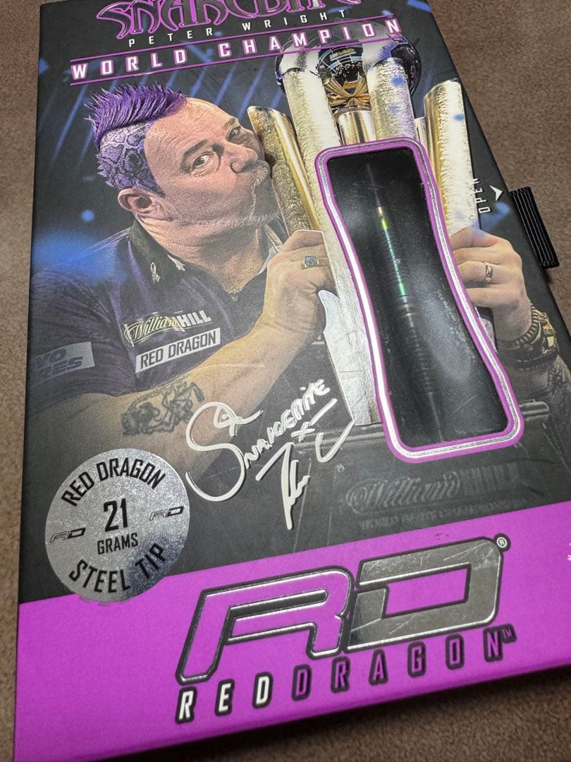 レッドドラゴン ピーター・ライト WC テーパー SE スティール 21g