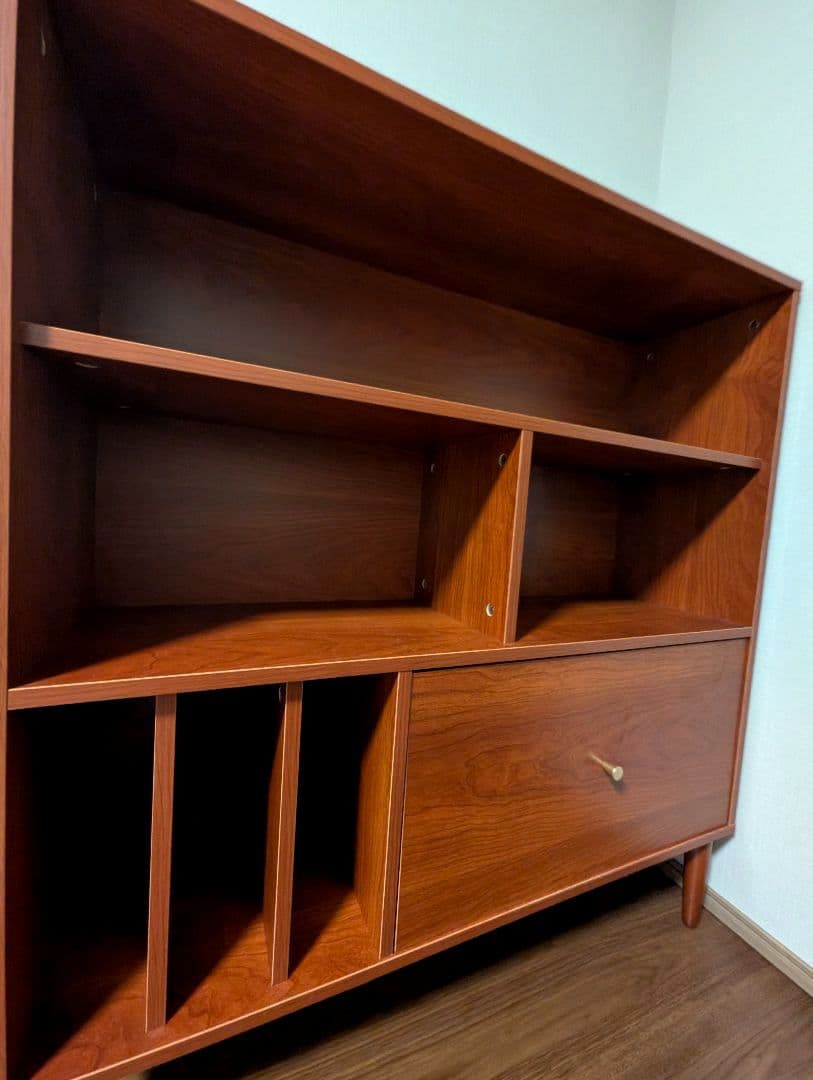 引き出し付き本棚 Lykke【ルゲ】W100