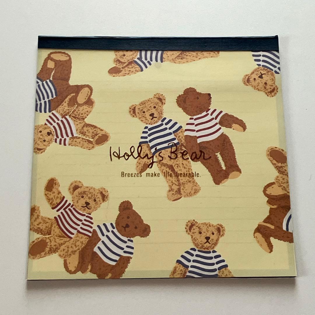 平成レトロ メモ帳 ホリーズベア サンリオ キャラクター - メルカリ