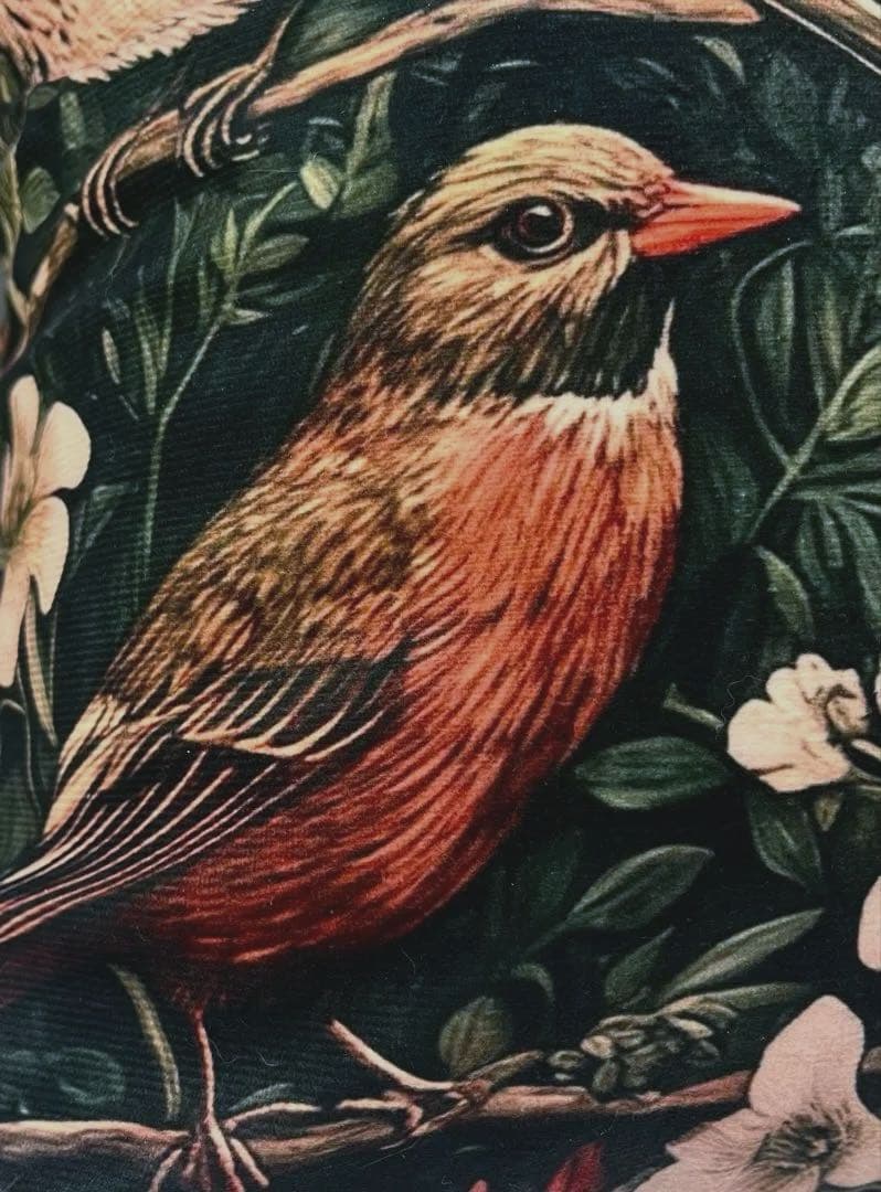 ★ウィリアム・モリス【クッションカバー2枚組】豪華　鳥の歌★