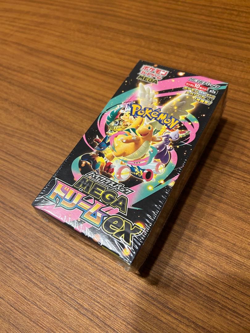 ポケモンカードゲーム MEGAドリームex 新品未開封 シュリンク付き