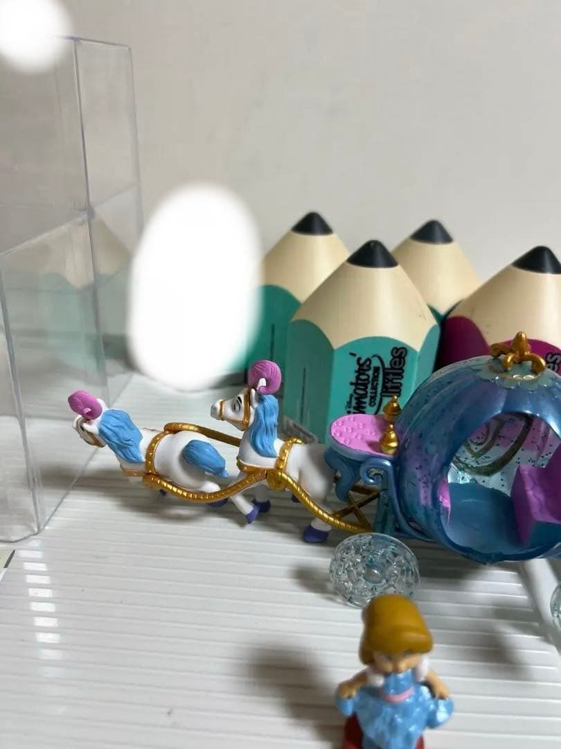 ディズニー、アニメータードール（ミニ）シャルロット、シンデレラの馬車とフィギュア