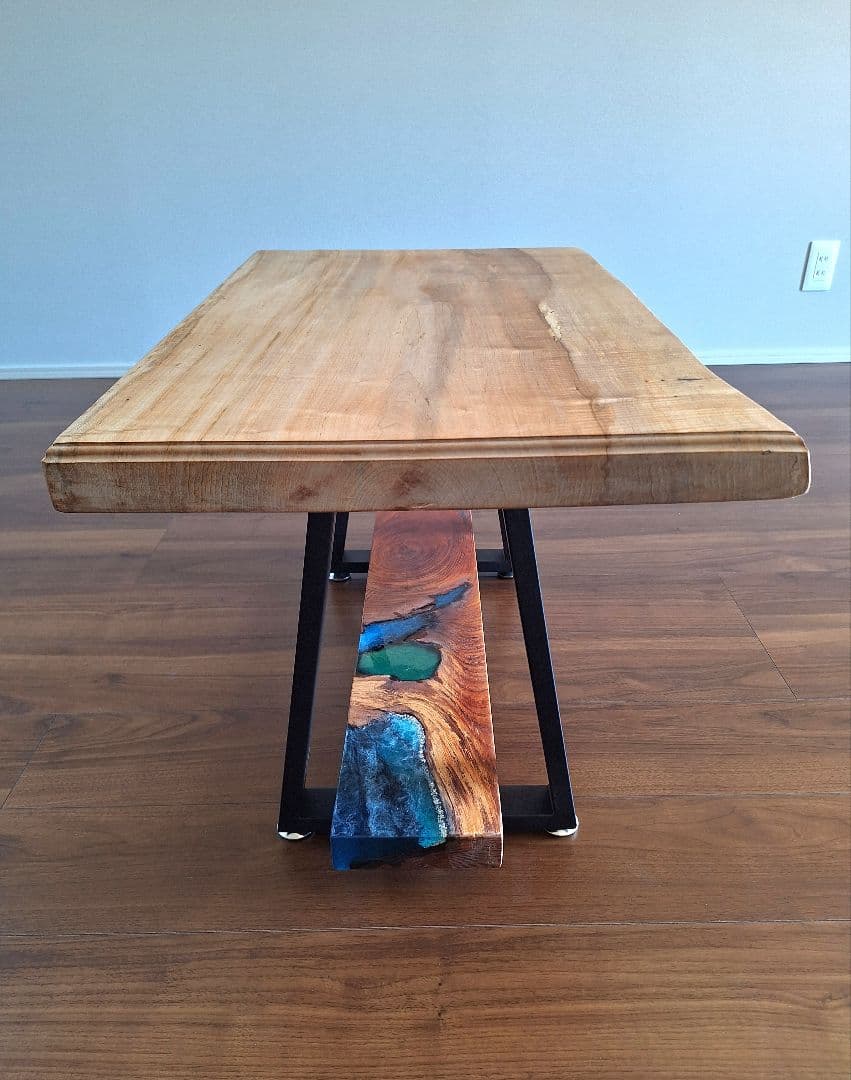 無垢材　栂　ソファーテーブル