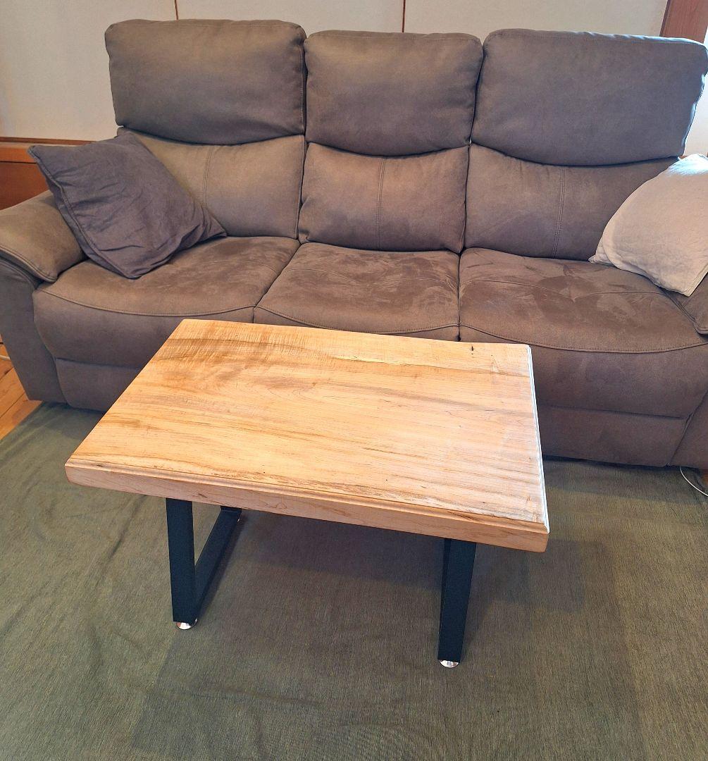 無垢材　栂　ソファーテーブル