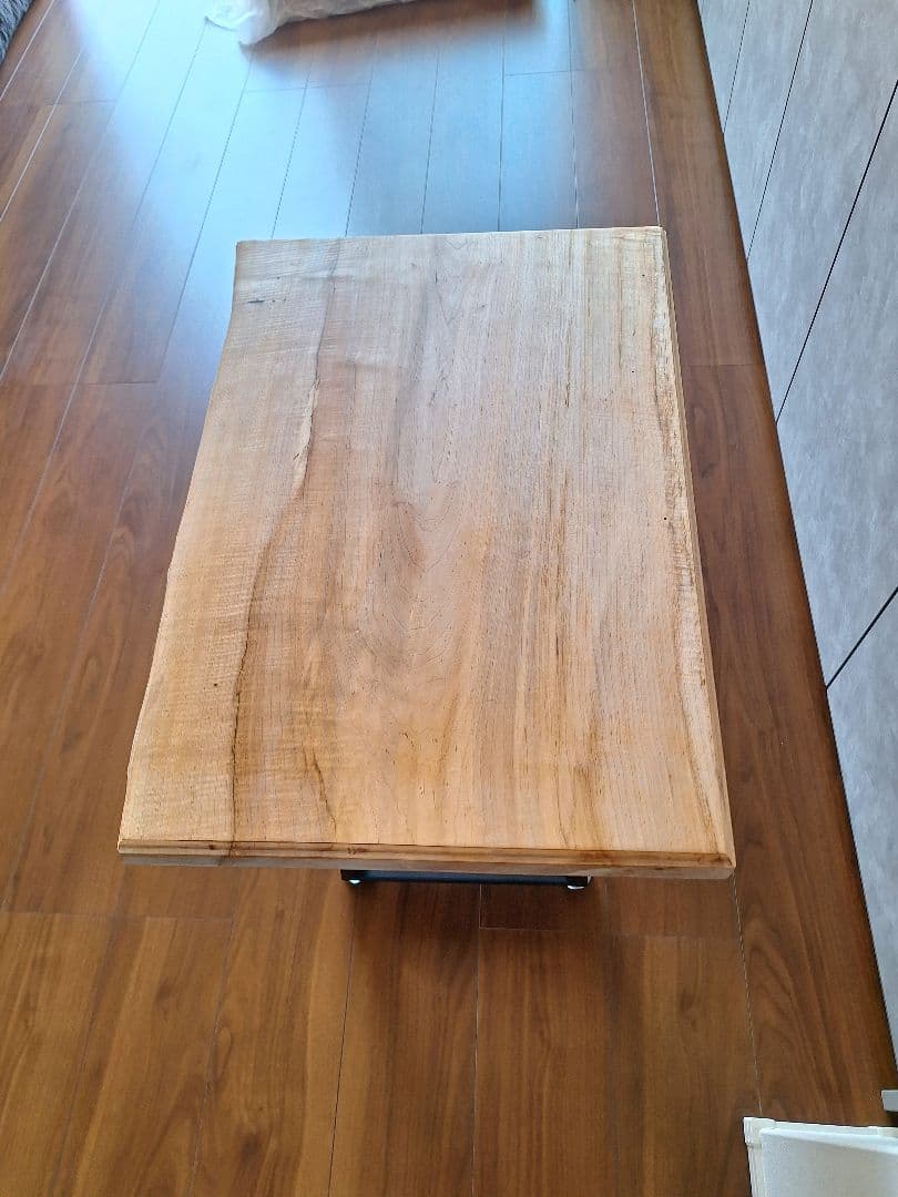 無垢材　栂　ソファーテーブル
