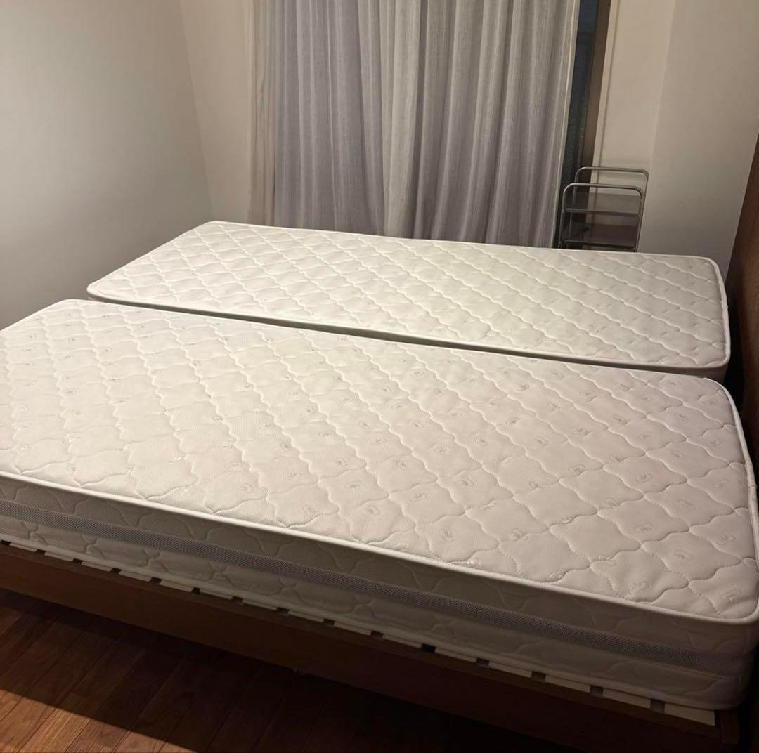 【美品】Re:CENO 別注｜ポケットコイル エアマットレス（セミシングル）