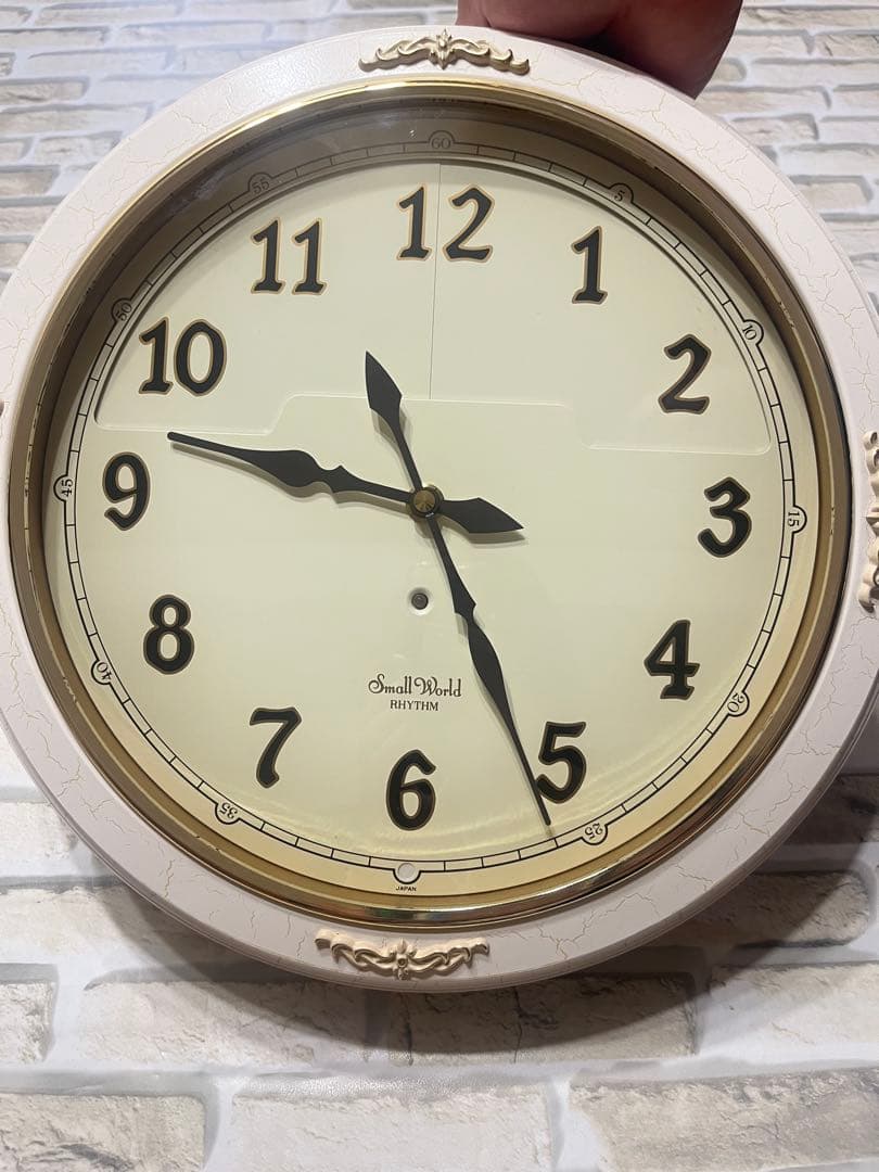 からくり時計　リズム時計　Small World メリーゴーランド　クオーツ式