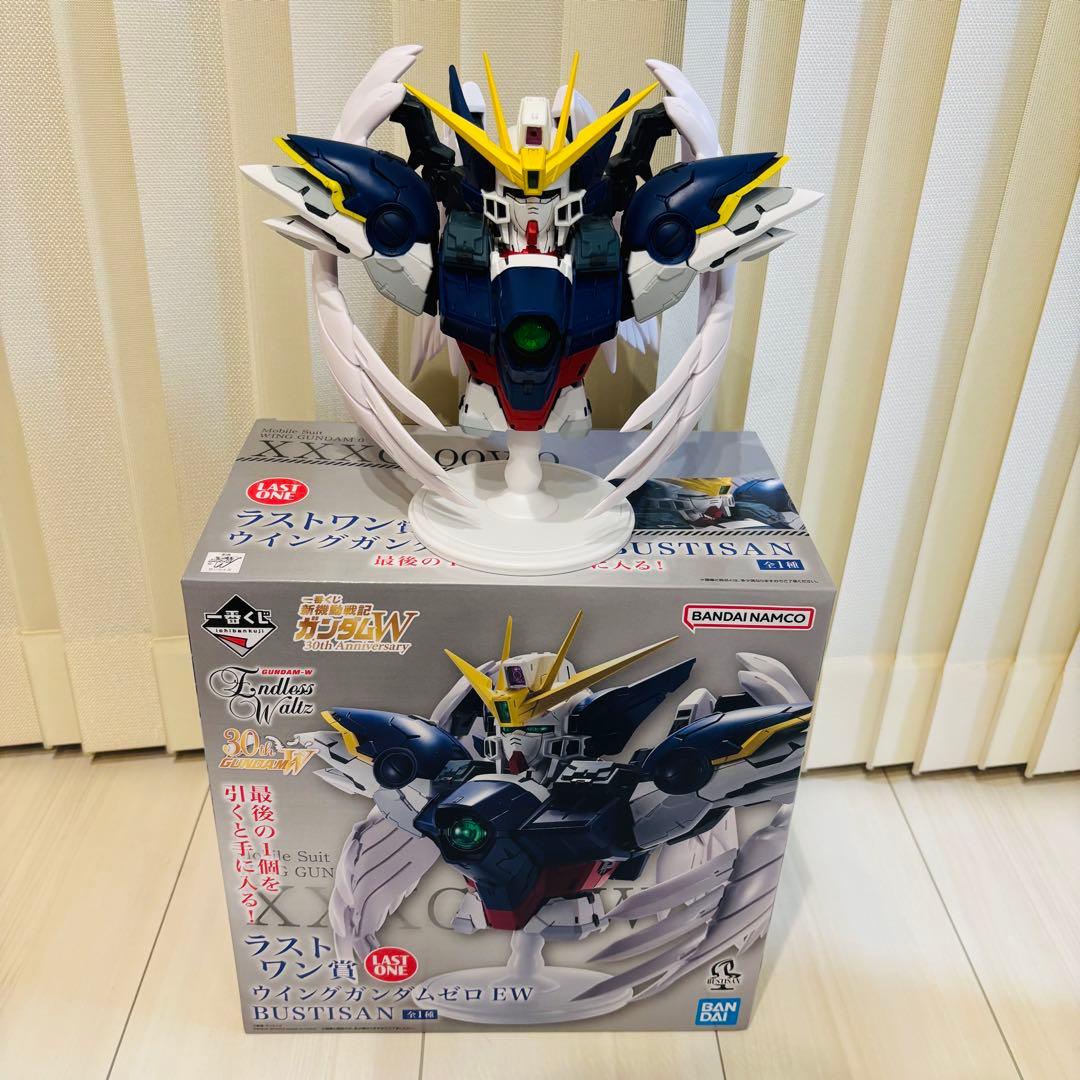 一番くじ ガンダムW ラストワン賞 ウイングガンダムゼロEW BUSTISAN