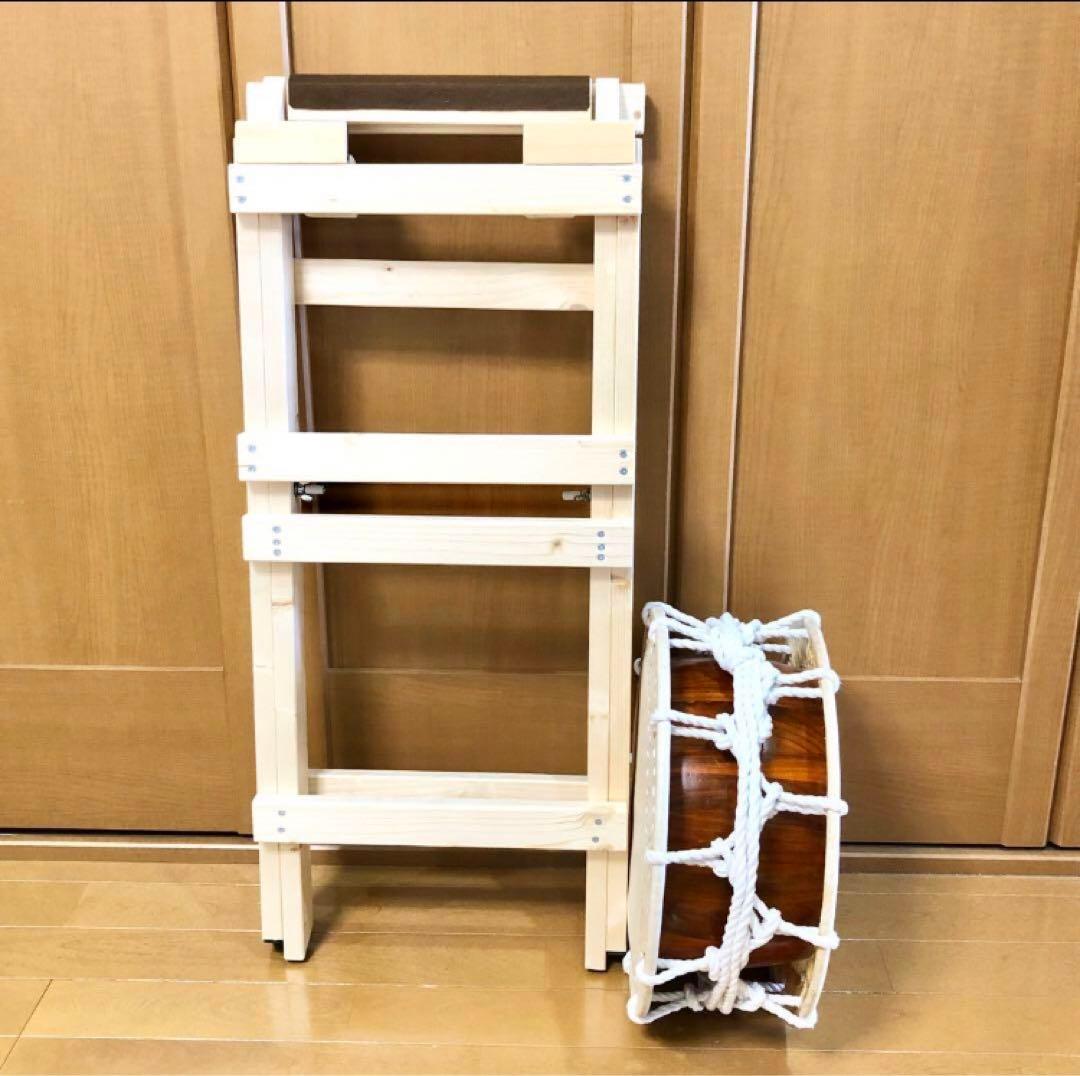 太鼓台　《出展例》締め太鼓用　立奏台