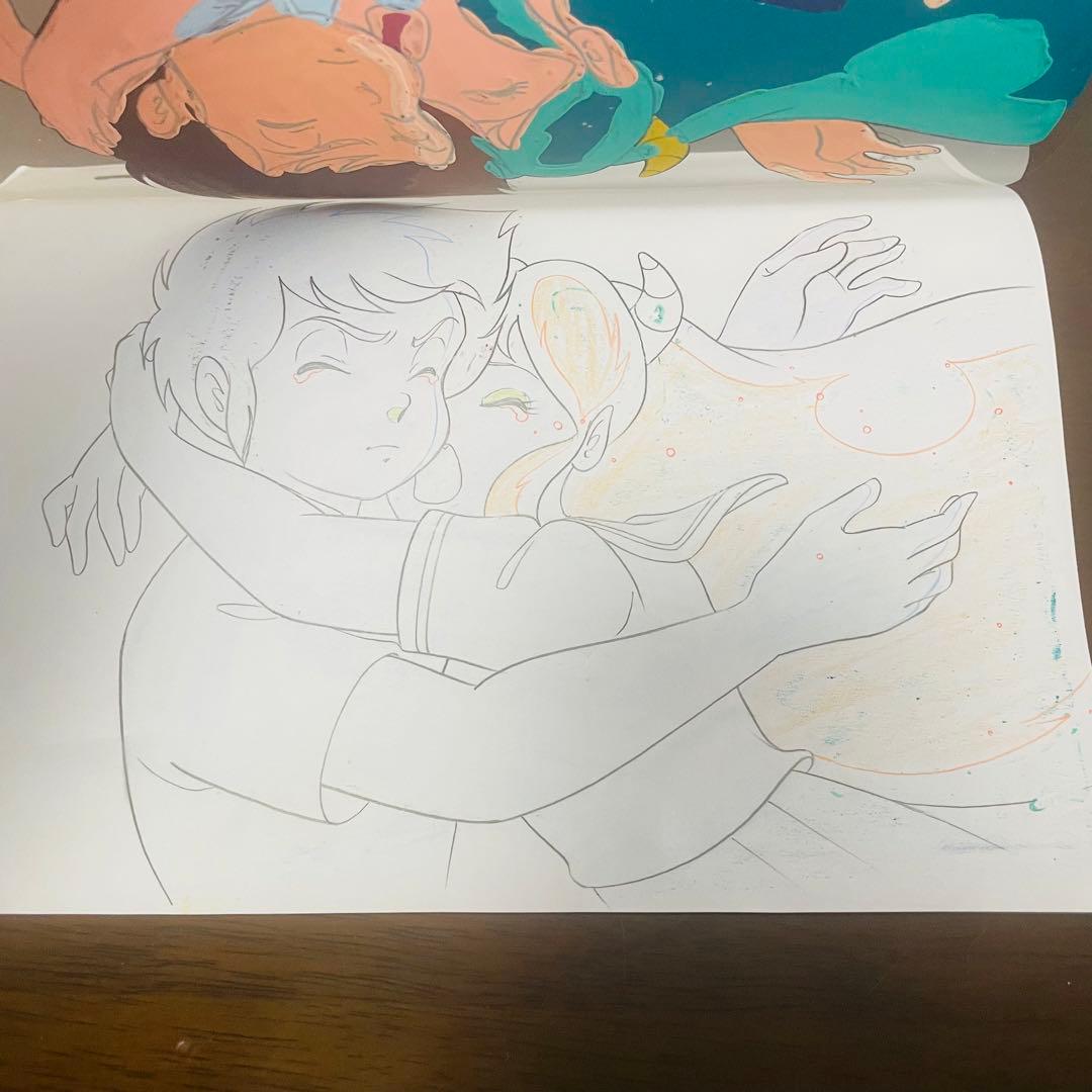 非売品】セル複製（うる星やつら）名シーン-美品 腕時計 SS ブラウン