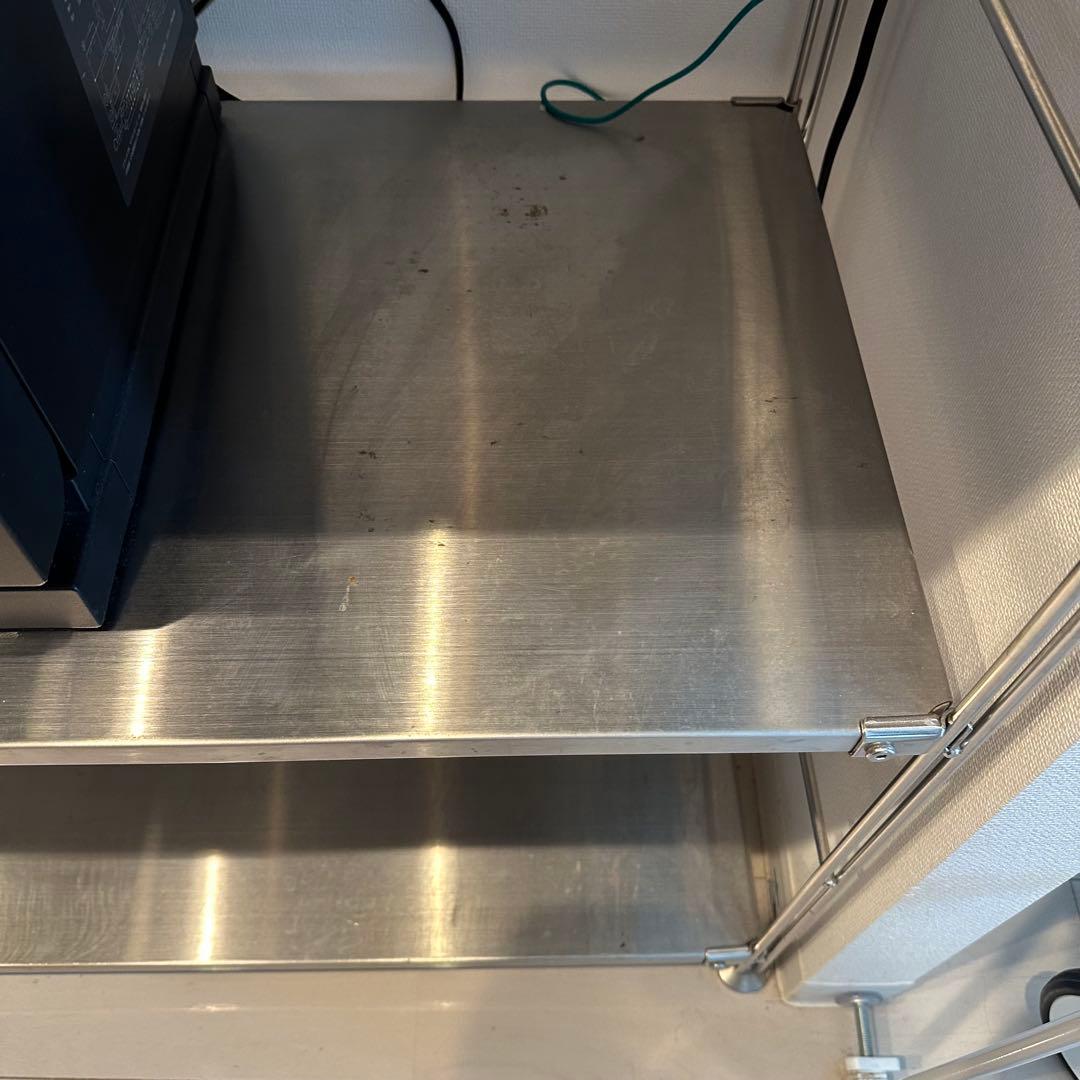 【3/26まで出品】無印良品　ステンレスユニットシェルフ 組み合わせ