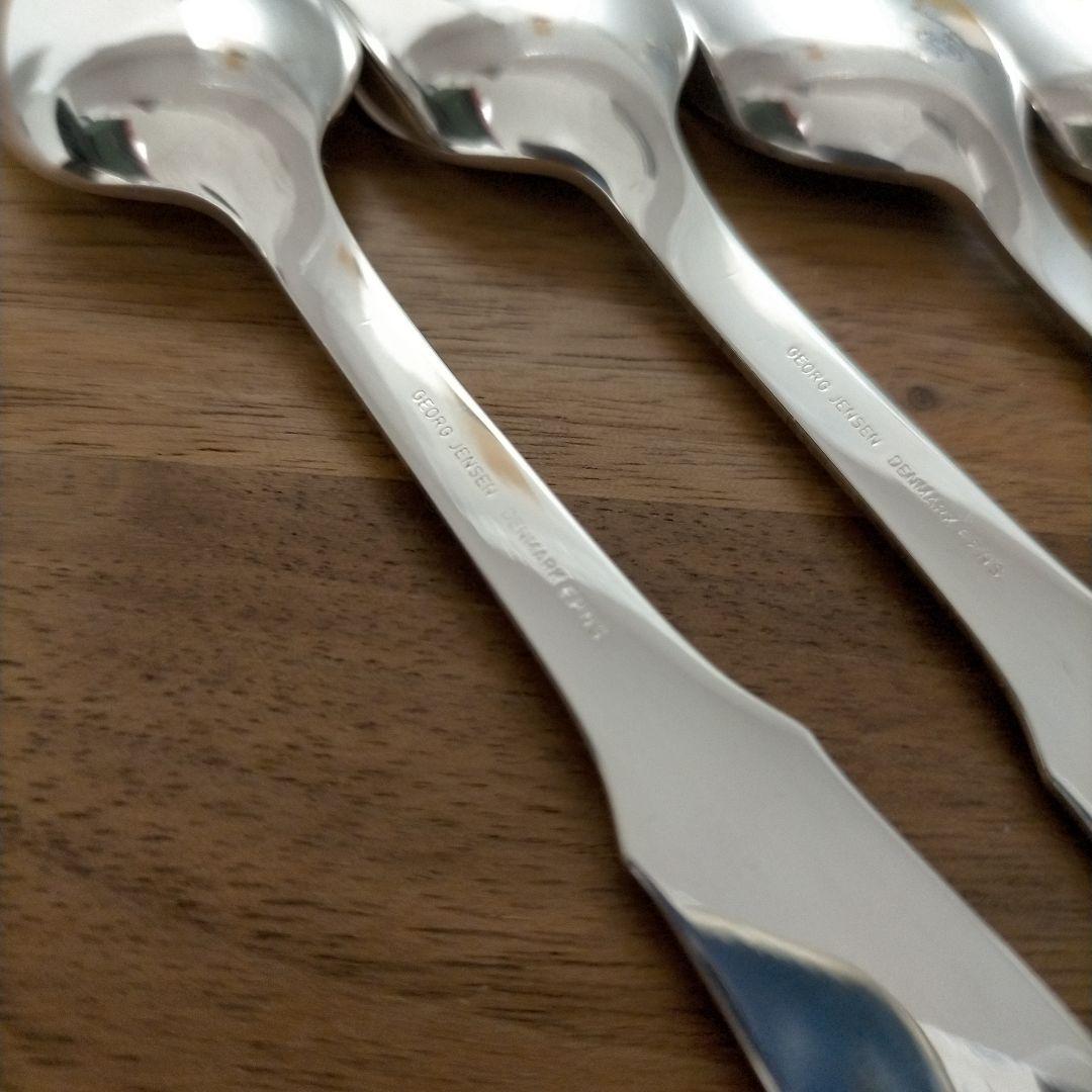ジョージジェンセン スプーン 5本 カラトリー E.P.N.S刻印