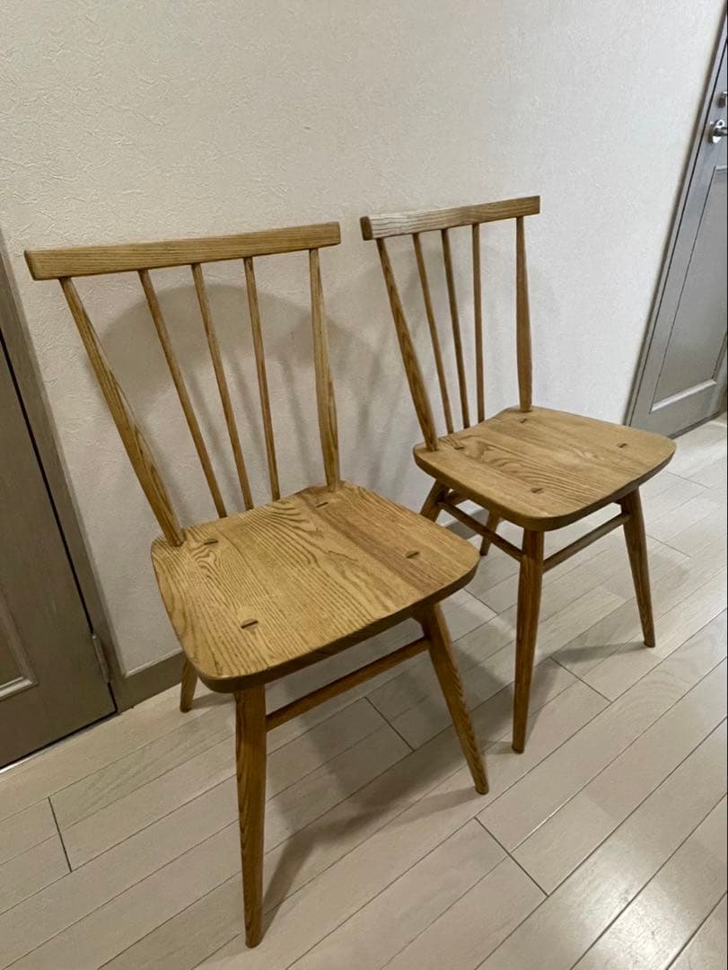 ダブルデイ 木製 スピンドルチェア 1脚