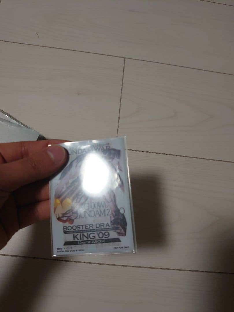 マ*鳥様 ウイングガンダムゼロカスタム スリーブ ガンダムウォー 大会