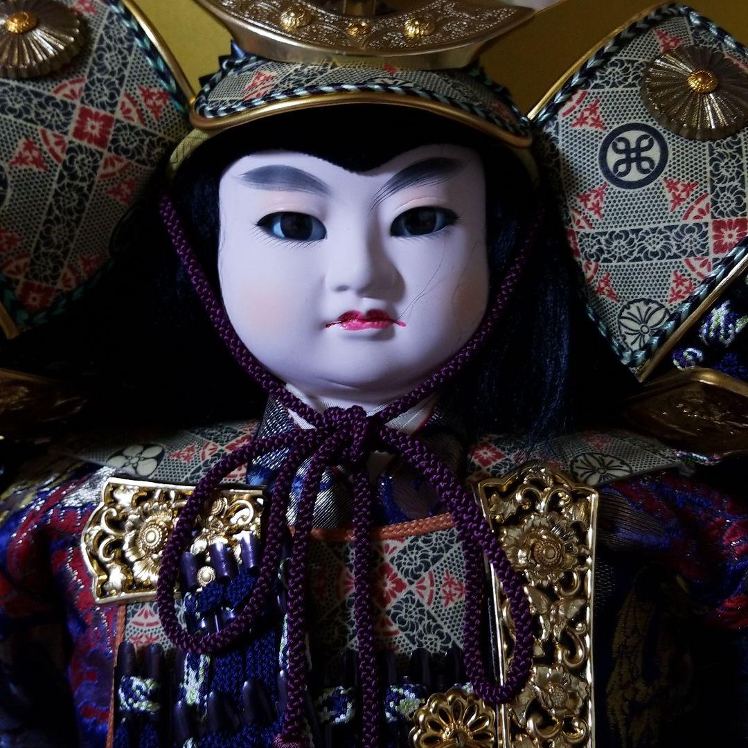 五月人形　子供大将三段飾り