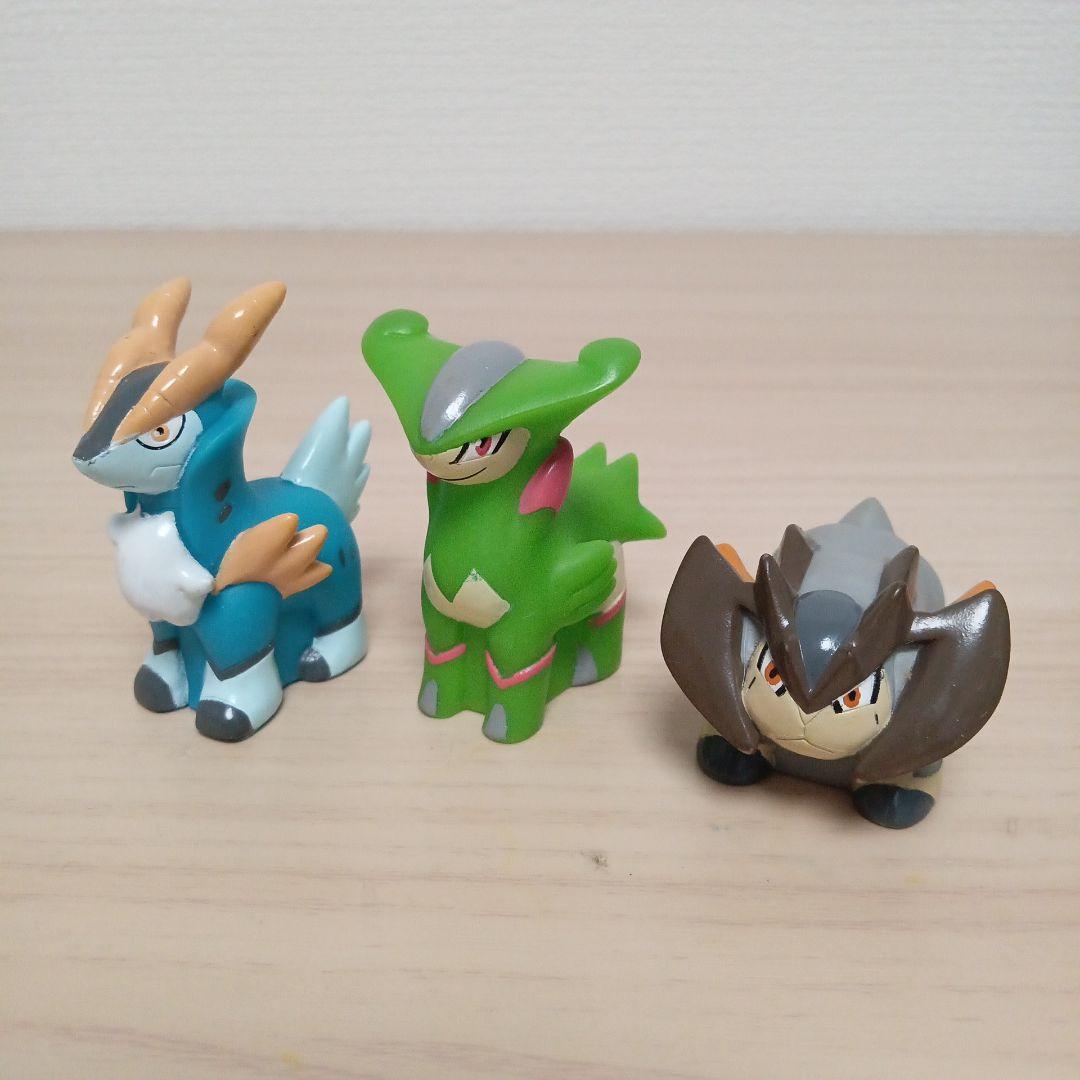 ポケモンキッズ 指人形 ケルディオ コバルオン ビリジオン テラキオン
