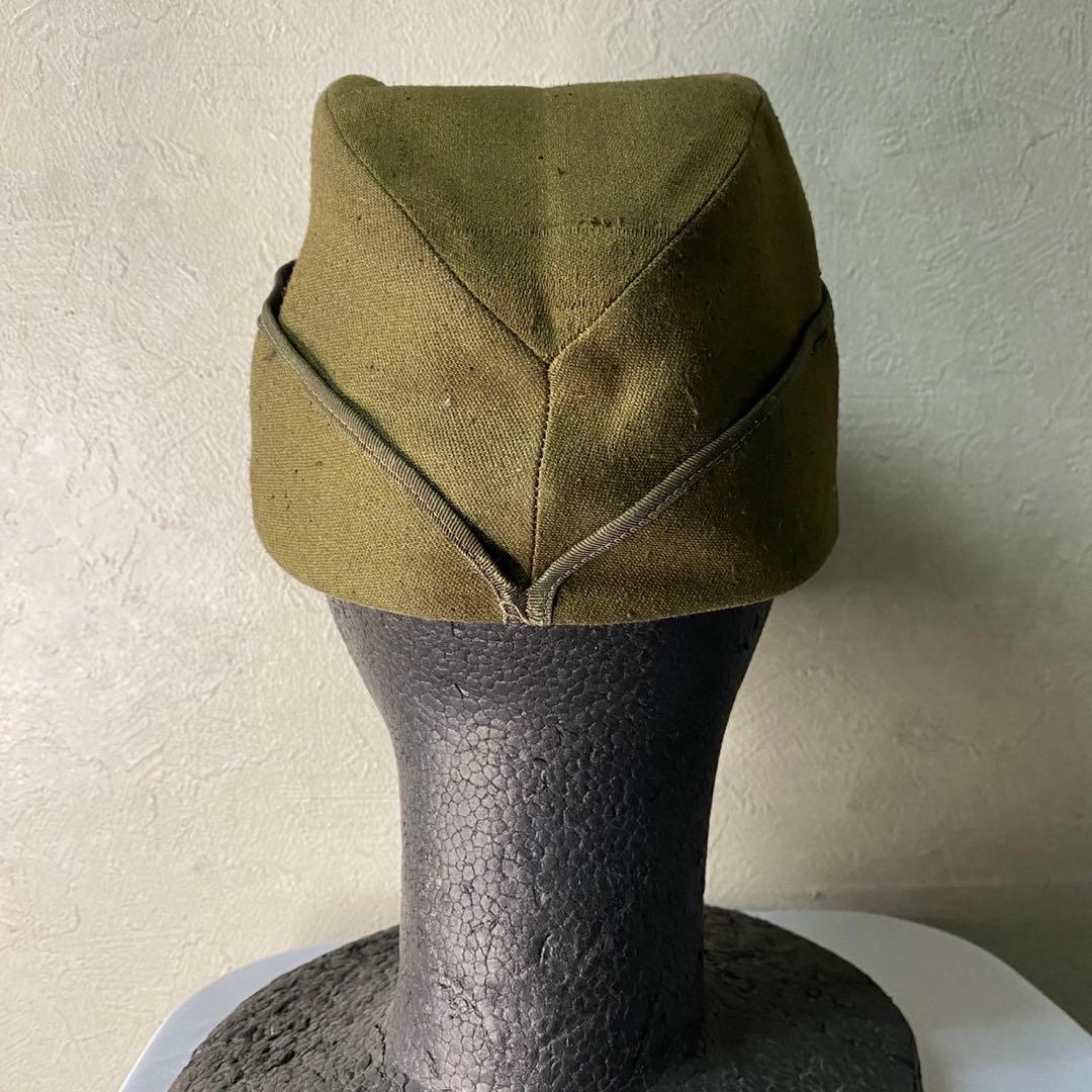 40s 大日本帝国陸軍省 日本陸軍 略帽 国民帽 日本兵 帽子 戦時中 ww2