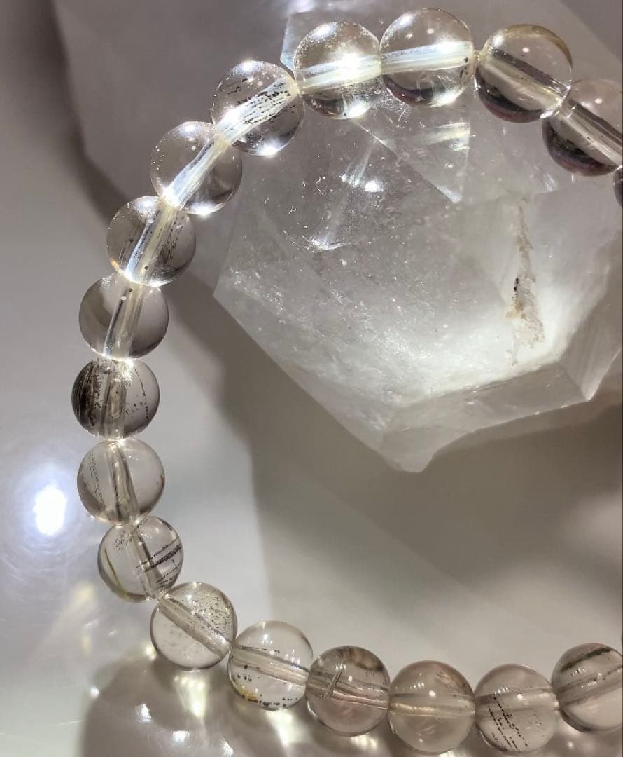 ⭐️希少石⭐️ゴールデンスキャポライト　ブレスレット