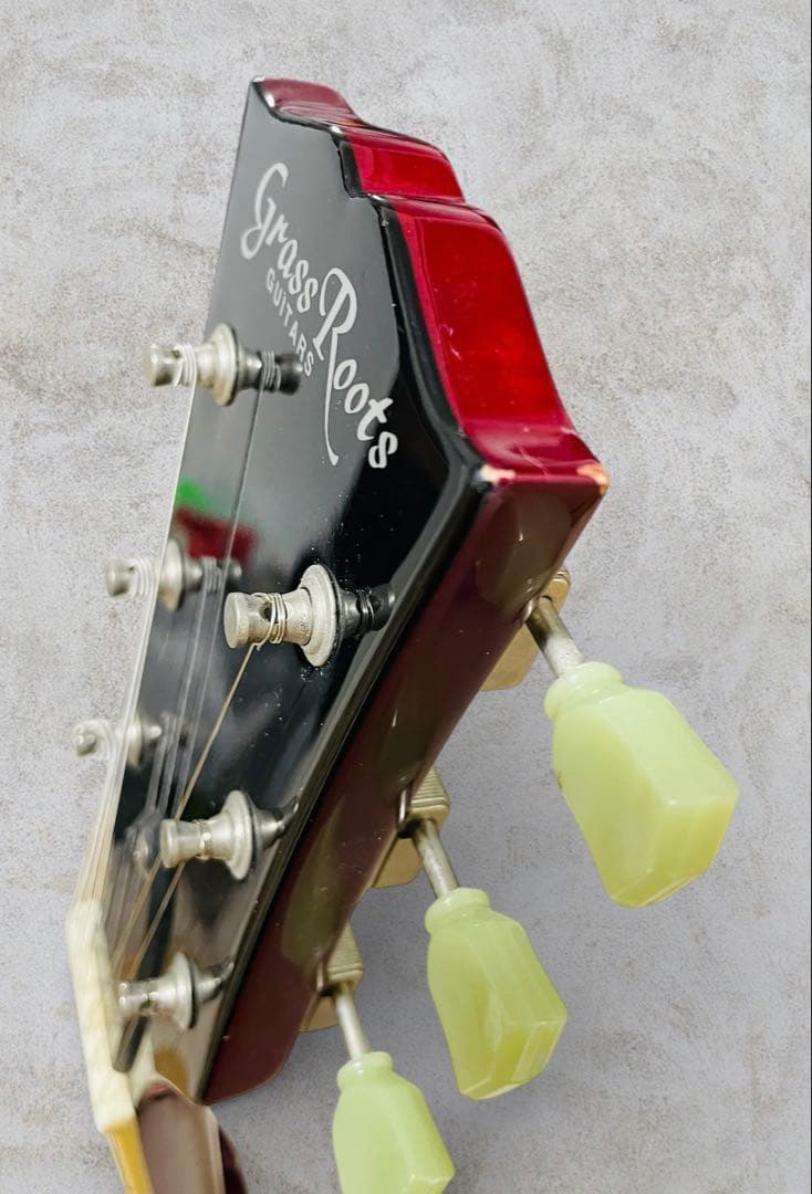 （美品）GrassRoots G-SG-STD エレキギター チェリー色