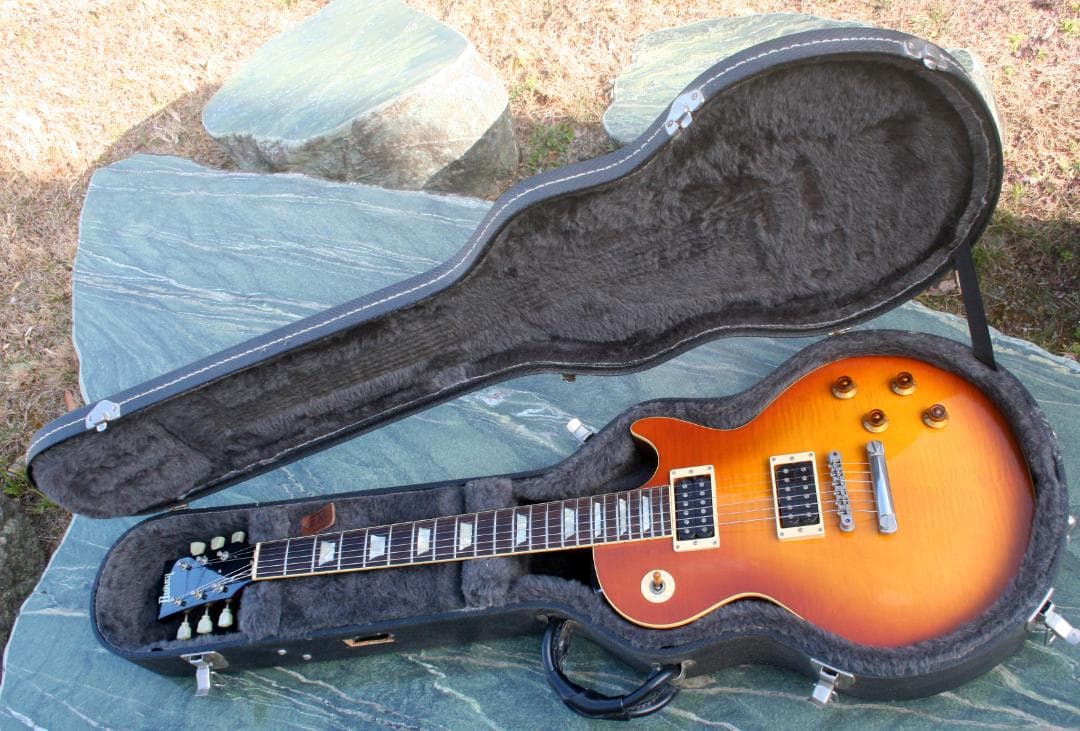 1991 Burny LG-75GR（フジゲン製 スラッシュモデル）ケース付