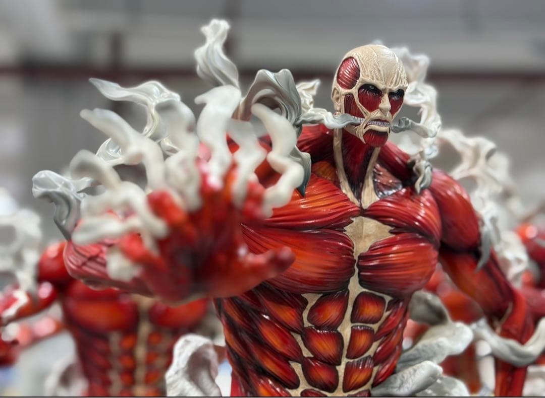 進撃の巨人 超大型巨人 フィギュア ガレージキット - メルカリ