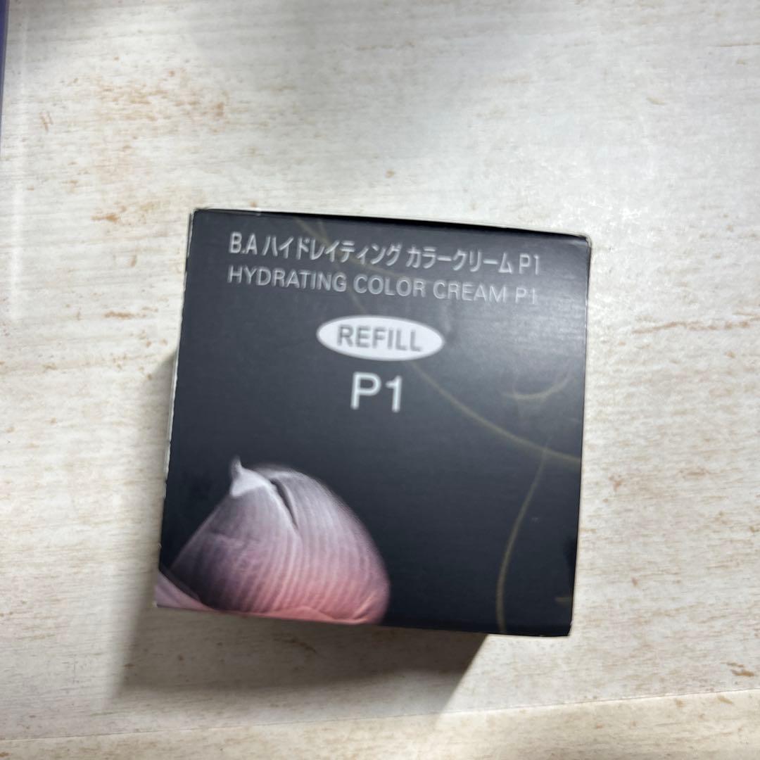 新品未開封 B.A ハイドレイティング カラークリーム P1 リフィル　ケース付