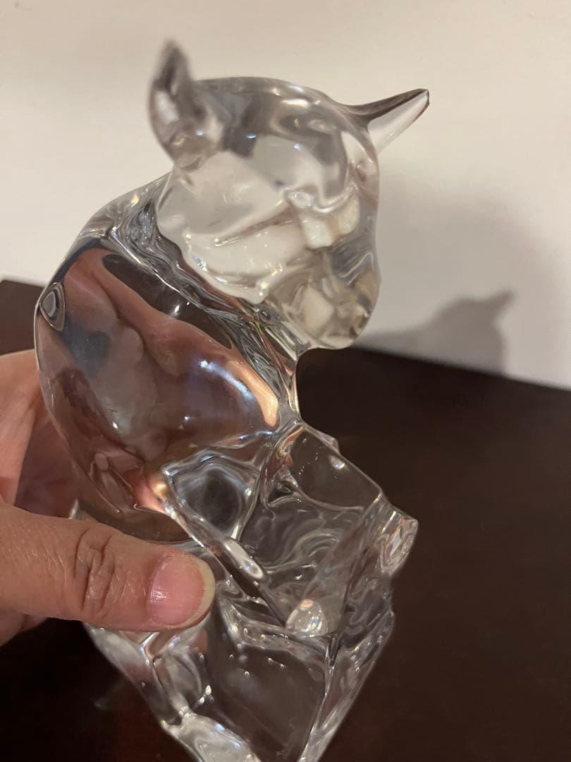 美品バカラ Baccarat 水牛　クリスタル ガラス