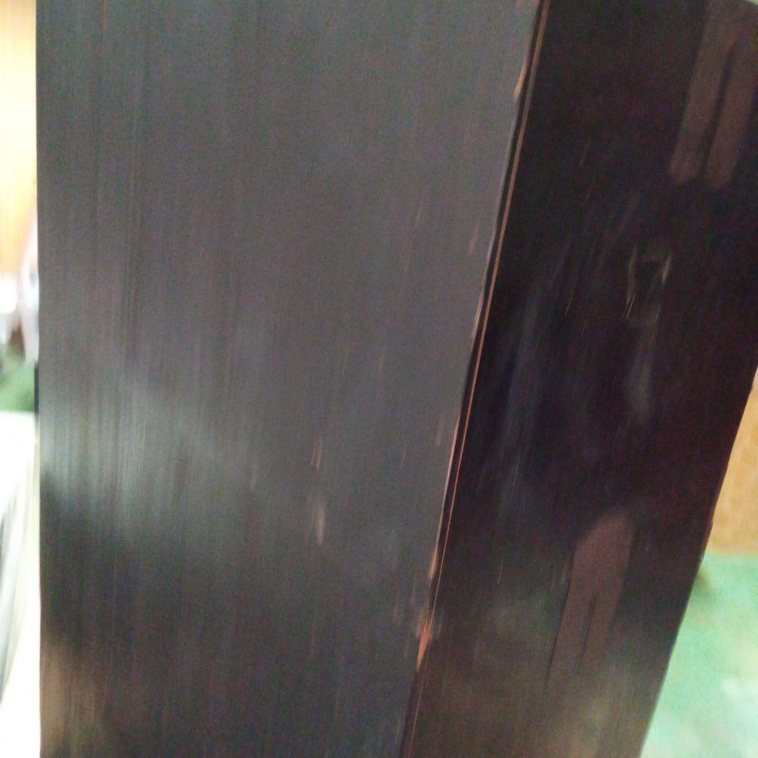 古箪笥　桐タンス　塗タンス　整理タンス　昔ガラス　三段タンス　アンティーク