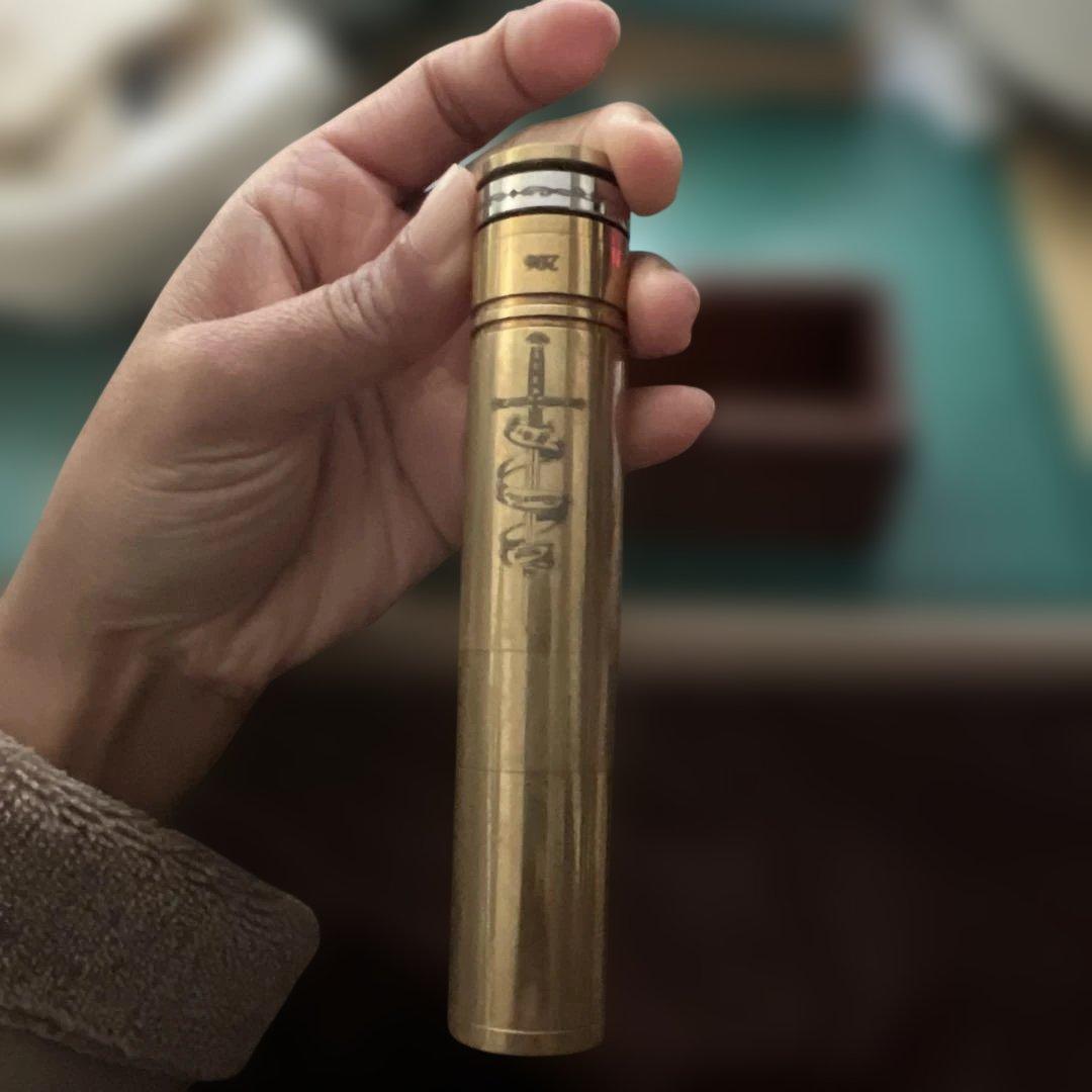 木製収納箱付き金属製オルゴール