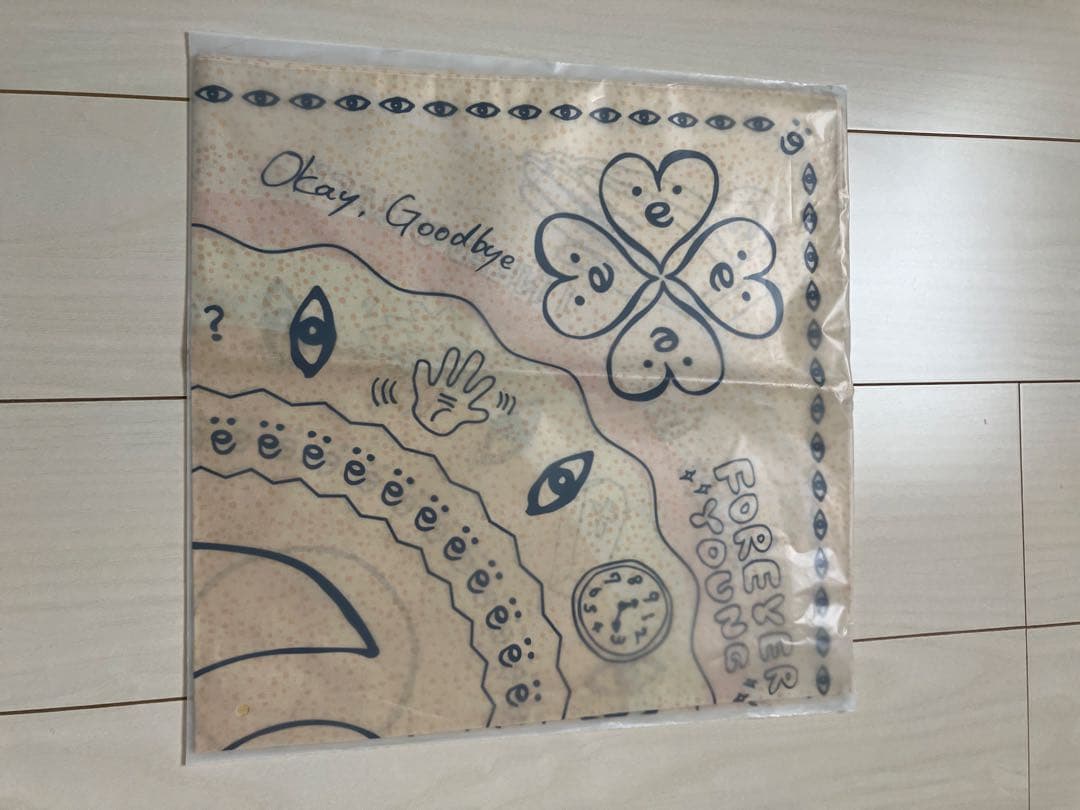 藤井風 Prema バンダナ ブラック&ホワイト - メルカリ